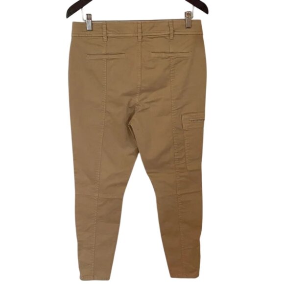 Lauren Ralph Lauren cargo pants tan women’s size 8 - Picture 4 of 10